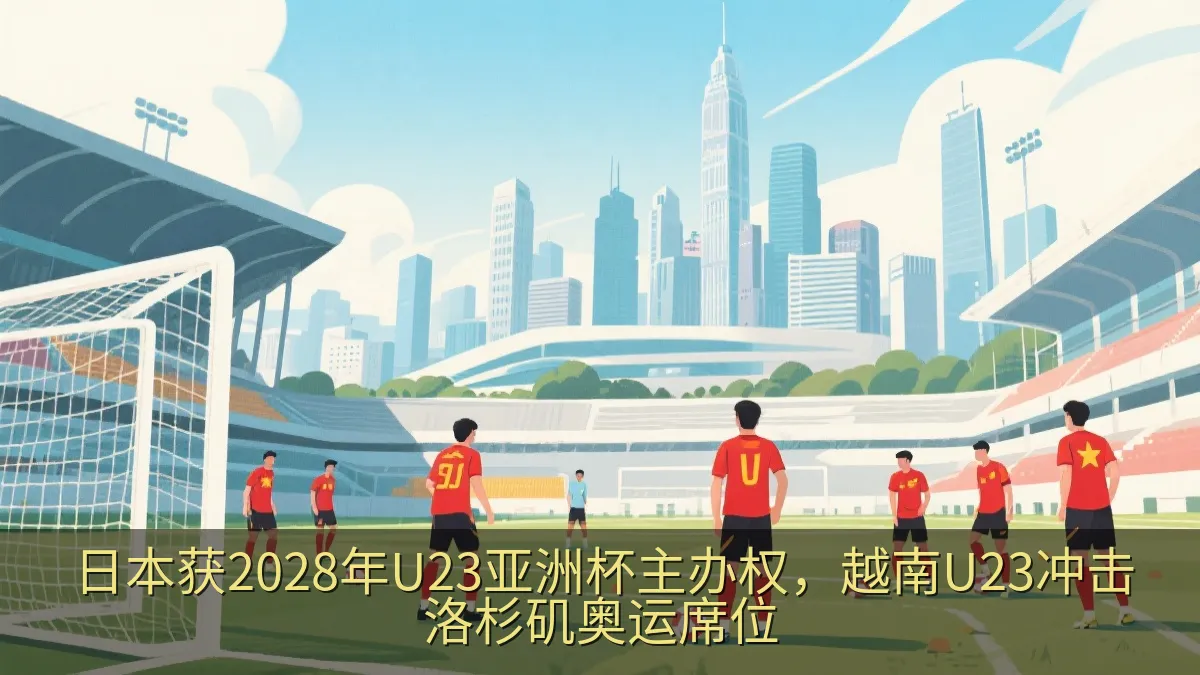 日本获2028年U23亚洲杯主办权，越南U23冲击洛杉矶奥运席位